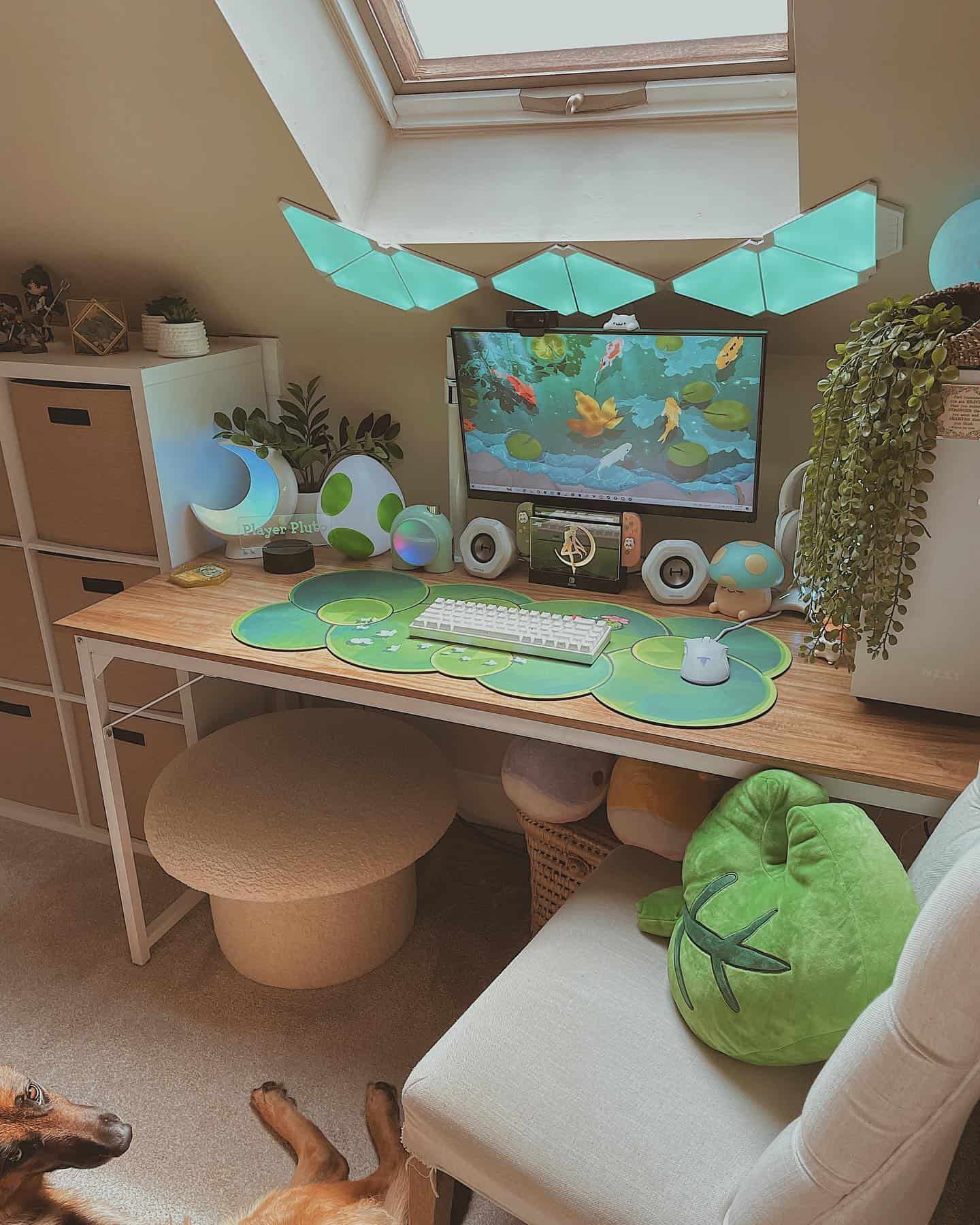 14 Cozy Gamer Girl Desk Setups TheHomeRoute